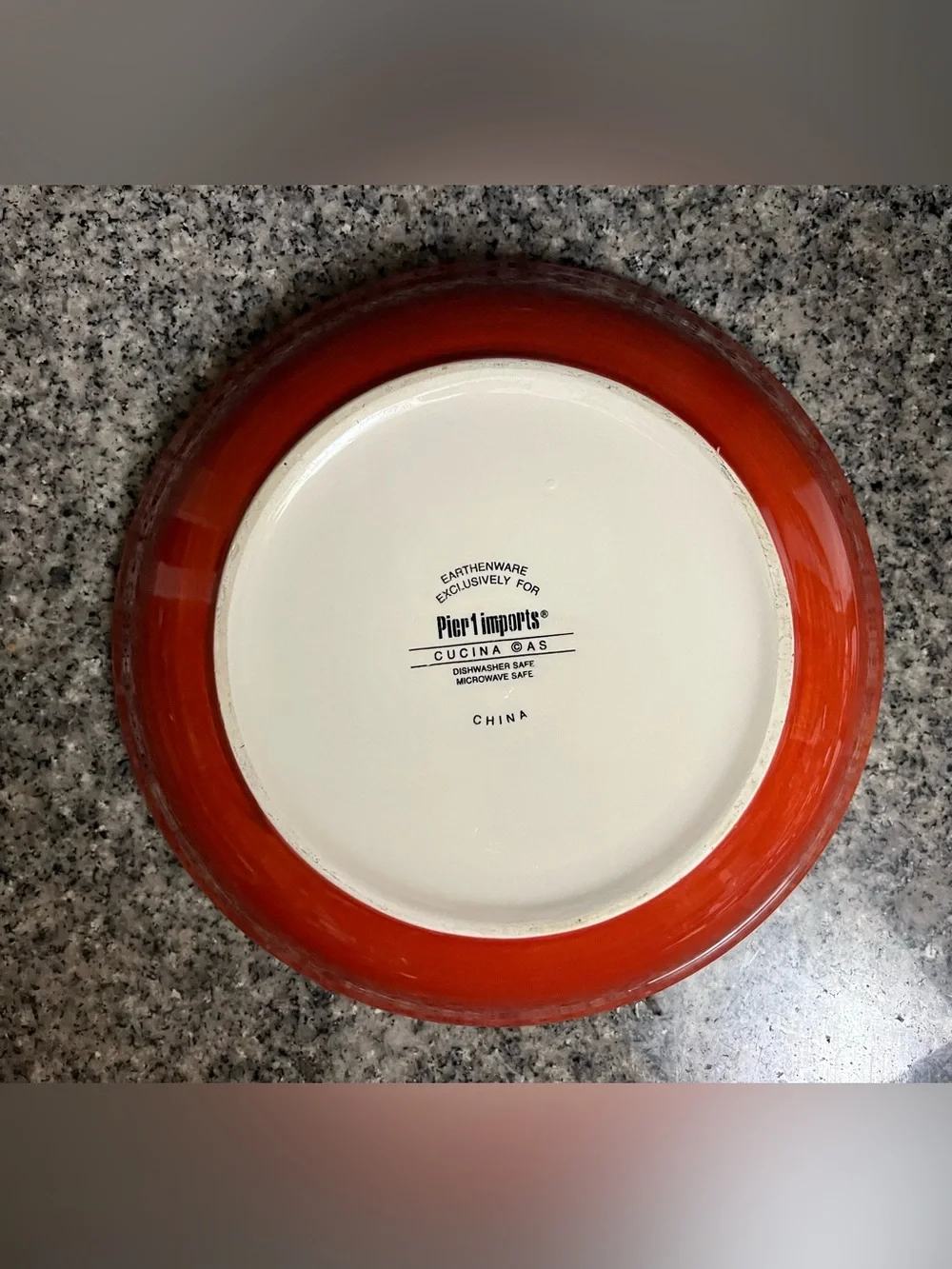 Vintage Pier 1 Imports Cucina Pasta Bowls Set of 2